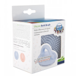 Beebi massaažihari Canpol Babies Silicone Bath Brush, sinine v.