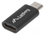 Adapter Lanberg USB-C Female 2.0 To Micro USB Male AD-UC-UM-01 USB-C female, Micro USB male, must v.