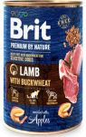 M&auml;rg koeratoit Brit Premium By Nature Lamb With Buckwheat, lambaliha, 0.4 kg