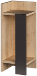 &Ouml;&ouml;kapp Kalune Design Elos Left 855DTE3507, antratsiit v./tamm v., 60 cm x 25 cm x 27 cm