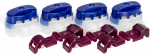 Kinnituskonksud Greenworks Connector Kit 85806, sinine/valge/punane