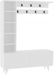 Esiku m&ouml;&ouml;blikomplekt Kalune Design Bahar, sise, valge v.
