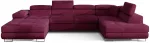 Nurgadiivan Rodrigo Mat Velvet 68, s&uuml;gavlilla v., parem, 202 x 345 cm x 90 cm