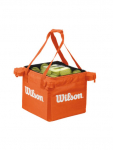 Tennisepalli korv Wilson BASKET FOR TRAINING BALLS ORANGE WRZ541100, oranž