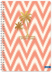 Vihik Lastva Tropical, ruuduline, A5, 100 lehte, (v&auml;rv/disain valitakse juhuslikult)
