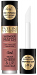 Vedel p&otilde;sepuna Eveline 4in1 Velour Cheek & Lip Color Balm Wonder Match, 005, 4.5 ml