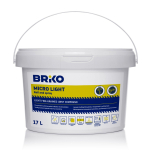 Pahtel Briko Micro Light Roll & Spray, pihustamiseks / rullimiseks, valge v., 17 l