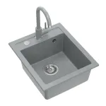 K&ouml;&ouml;givalamu koos kraaniga Quadron Johnny 100, graniit, 43 cm x 50 cm x 20.3 cm, hall v.