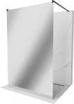 Du&scaron;isein Mexen Kioto Walk-In, 110 cm x 200 cm, must