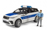 M&auml;ngu politseiauto Bruder Range Rover Velar 02890, 1:16, sinine v./valge v.