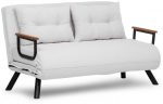 Diivanvoodi Atelier Del Sofa Sando 2, kreemjasvalge, 133 x 50 cm x 40 cm