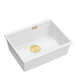 K&ouml;&ouml;givalamu Quadron Logan 100, graniit, 59 cm x 45 cm x 21.5 cm, kuldne v./valge v.