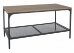 Kohvilaud Lex L, tamm v./must v., 90 cm x 45 cm x 45 cm