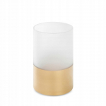 K&uuml;&uuml;nlahoidja Blanca 7, klaas, &Oslash; 15 cm, 20 cm, kuldne/valge