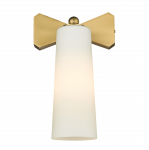 Valgusti seinale CosmoLight Bow W01176BR, E27, 1 x 40 W, messing v.