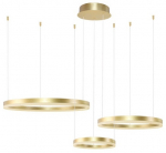 Valgusti rippuv AZzardo Halo AZ4973, LED, 3000 - 6000 &deg;K, 3 x 120 W, kuldne v.