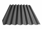 Gofreeritud leht Eternit Klasika, hall v., 125 cm x 113 cm x 0.6 cm