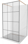 Du&scaron;isein Mexen Kioto Walk-in, 120 cm x 200 cm, brushed copper