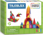 Magnetkonstruktor Magformers Tileblox Vikerkaar 1030004, 42 tk