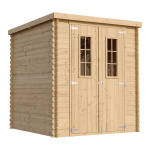 Aiakuur, p&otilde;randaga Timbela M309C+M309G, 204 cm x 204 cm x 200 cm, pruunikas v.