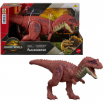 M&auml;ngukujuke Mattel Jurassic World Rebirth Wild Roar Aucasaurus, pruun v.