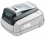 Adapter Bosch Universal USB 18V-45, 18 V, 3 A