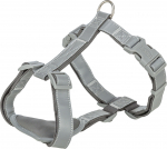 Koerte traksid Trixie, hall, 360 - 450 mm x 15 mm, XS-S