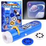 Projektor Outer Space, 14 cm, sinine