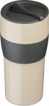 Plastikust klaas Koziol Aroma To Go XL, 700 ml, plastik, grafiit v./beež v.