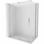 Du&scaron;ikabiin Mexen Velar 871-160-090-31-01, ristk&uuml;lik, aluseta, 160 cm x 90 cm x 200 cm, chrome/matt