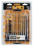 Puuride komplekt Dewalt Extreme DT70752-QZ, betoon/kivi/m&uuml;&uuml;ritis, sds plus, 5 mm x 16 cm