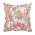 Dekoratiivne padi Home4you Holly Indian Art, sinine v./oranž v./roosa v., 45 cm x 45 cm