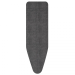 Kate triikimislauale Brabantia B Denim Black, 1.24 cm x 38 cm, must v. (kahjustatud pakend)