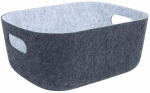 Korv Home4you Lido Pop, vilt, 32 cm x 24 cm