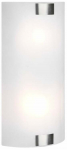 Valgusti seinale Trio Pura, E27, 2 x 25 W, valge v./nikkel v.