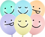 &Otilde;hupallide komplekt &uuml;mmargune PartyDeco Party Balloons, mitmev&auml;rviline, 6 tk