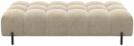 Tumba Ferivo Aura 18 Velvet, beež v., 137 cm x 68 cm x 37 cm