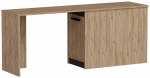 Kirjutuslaud koos kapiga Kalune Design Akser 550ARN1178, 47 cm x 180 cm, 73.8 cm, atlantic pine v.