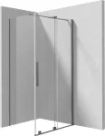 Du&scaron;ikabiin Deante Prizma KPNDP14S07, ristk&uuml;lik, aluseta, 140 cm x 70 cm x 195 cm, l&auml;bipaistev v./karastatud