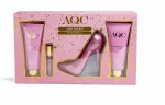 Kinkekomplektid naistele AQC Fragrances Lady Secret Pink Edition, 4 tk.