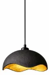 Valgusti rippuv Opviq BK311 687HMY2572, E27, 1 x 40 W, kuldne v./must v. / must v., 30 x 13 cm