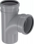 Kolmik sisekanalisatsioonile Uponor, 110 mm x 110 mm, 88.7 &deg;