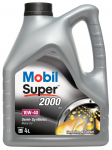 Mootori&otilde;li Mobil Super2000 10W - 40, pools&uuml;nteetiline, 4 l