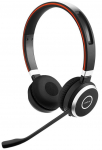 Juhtmeta k&otilde;rvaklapid Jabra Evolve 65 Duo MS, must v./oranž v.