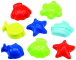 Liivakasti m&auml;nguasjade komplekt Ecoiffier 8/163S, mitmev&auml;rviline, 8 tk