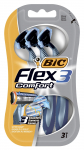 Raseerija Bic Flex 3 Comfort, 3 tk