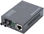Optiline muundur Digitus Converter RJ45 to ST Multi-Mode Converter, 1 Mb/s