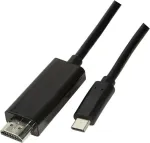 Juhe Logilink USB 3.2 Gen1 USB-C m to HDMI HDMI 2.0 A 19-pin, USB-C, 3 m, must v.