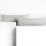 Padjap&uuml;&uuml;r Restilo Amber, valge, 120 cm x 20 cm, 2 tk