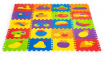 Matt beebidele - pusle EcoToys Educational Foam Mat, 20 tk
